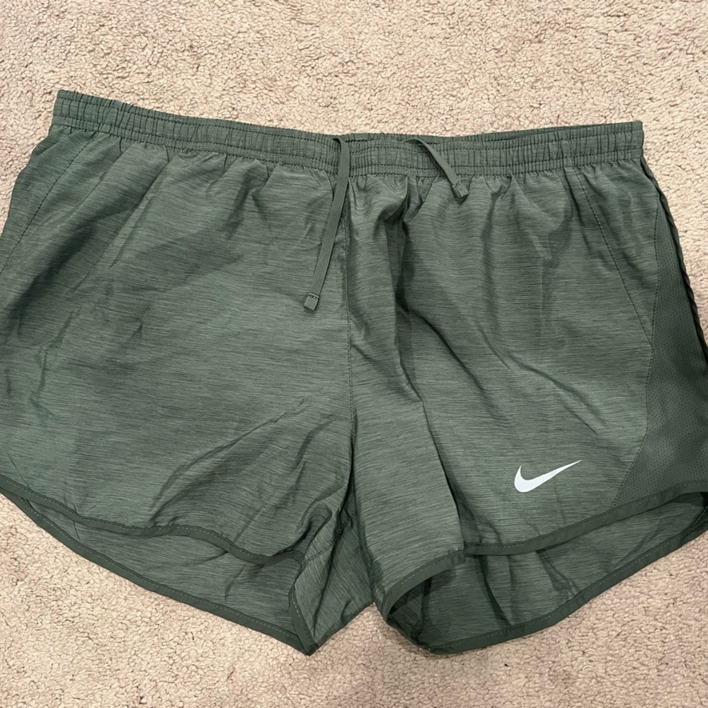 Green Nike Running Shorts